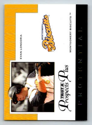 2007 TRISTAR Prospects Plus Protential #EL Evan Longoria (ref 174985) - Image 1 of 2