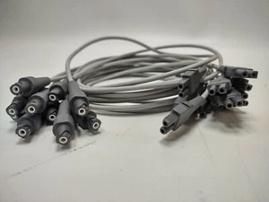 Case Series Set of 10 Leads Leadwire Compatible GE Marquette CAM 14 420101-002 - Picture 1 of 4