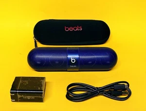 Authentic Beats Pill 2.0 Bluetooth speaker with charge out - Blue - Picture 1 of 3