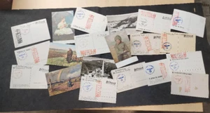 Postales antiguas alemanas preestampadas de colección de la Segunda Guerra Mundial con sellos de tinta de élite WAFFEN - Imagen 1 de 7