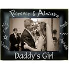 Personalized 4x6 5x7 8x10 Picture Frames Custom Fathers Day Gifts Dads Birthdays
