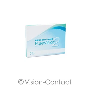 PureVision 2 HD 1 x 3 sphärische Kontaktlinsen Monatslinsen von Bausch + Lomb - Bild 1 von 1