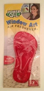 NEW Air Freshener Window Art Power Gel Very Berry Scent ~ Sticks to any Glass - Bild 1 von 1
