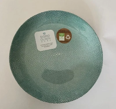 Nuevo con etiquetas Sigrid Olsen Home, chip, frutero, materiales a base de plantas, agua, talla 11, diámetro, 2 pulgadas Foto 1 de 2