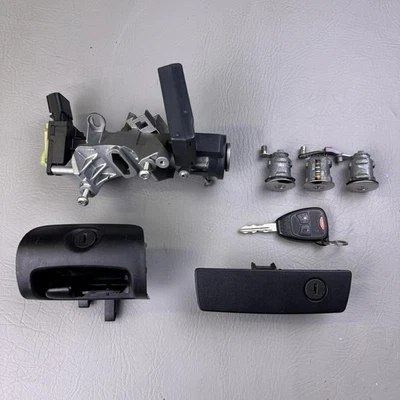 07-17 JEEP WRANGLER IGNITION SWITCH LOCK W/ KEY IMMOBILIZER DOOR LOCKS OEM - Image 1 of 4