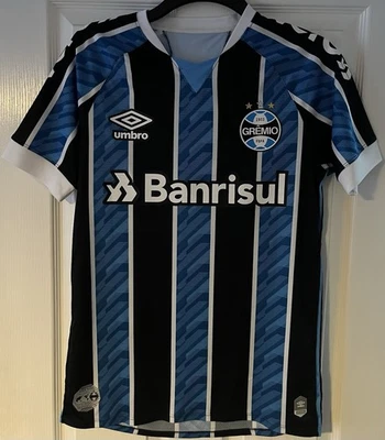 Gremio (Brazil) Home Shirt 2020, Umbro, Men’s Small, Short Sleeve - Image 1 of 4