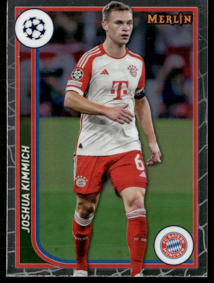 2024 MERLIN UEFA CHAMPIONS LEAGUE JOSHUA KIMMICH FC BAYERN MUNCHEN #43 - Image 1 of 2