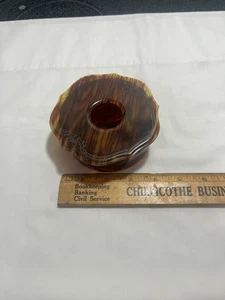 Vintage Haarempfänger Faux Ortoise Schale kostenloser Versand - Bild 1 von 3