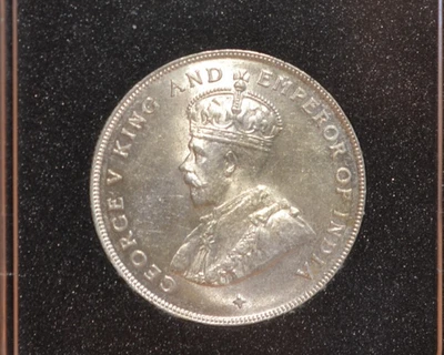 1920 Straits Settlements One Dollar Siiver Coin BU condition. Beautiful Coin - Image 1 of 4