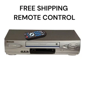 Panasonic PV-V464S Blue Line Hi-Fi Stereo Omnivision VCR VHS Player With Remote - Picture 1 of 17