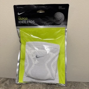 Nike Vapor Elite Volleyball Knieschützer Erwachsene XS/S weiß Neu mit Etikett - Bild 1 von 6