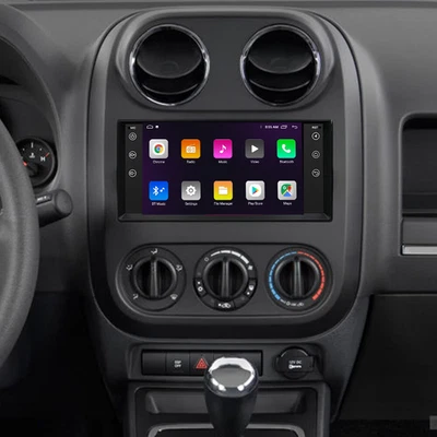  For Jeep Compass 2009-2011 Android GPS Carplay Radio Multimedia Car Stereo Navi - Image 1 of 4