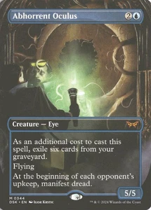 MTG Abhorrent Oculus (0344) *Non-Foil* Borderless Duskmourn MT/NM kostenloser Versand - Bild 1 von 2