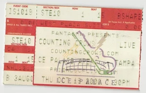 Vintage 2000 Counting Crows Live Concert Ticket Stub Tampa FL - Picture 1 of 1