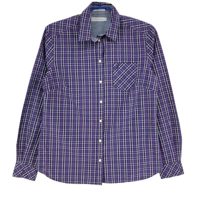 PEAK PERFORMANCE Men Kelli Ch S Slim Fit Long Sleeve Casual Shirt Size L - Image 1 of 4