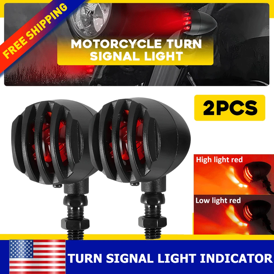 Luces de señalización de giro para motocicleta Honda Rebel 250 CMX250C Rebel 450 CMX450C 2x Foto 1 de 4