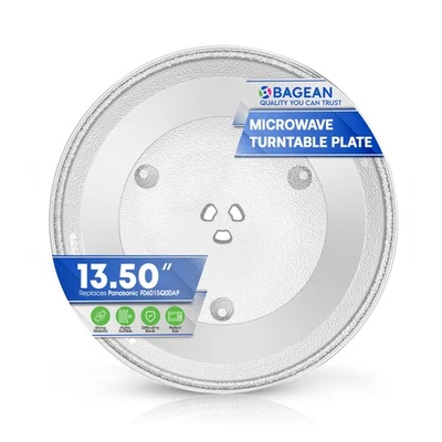 Placa de microondas 13,5 pulgadas para bandeja giratoria de vidrio Panasonic F06015Q00AP Foto 1 de 4