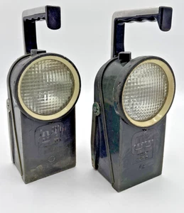 B654 DB lámpara de mano faros lámpara de mano Deutsche Bahn colección 2x - Imagen 1 de 15