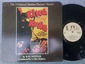 King Kong Original Motion Picture Score 12” STEREO United Artists LP UA-LA373-G - Picture 1 of 1