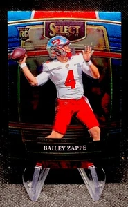 2022 Panini Select Draft Picks Bailey Zappe #10 RC - Picture 1 of 2