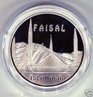 KAZAKHSTAN: Silver 100 tenge FAISAL MOSQUE ISLAMABAD Ag 925 PROOF 2006/2008