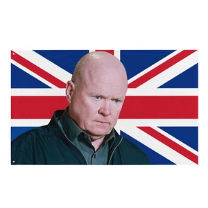 Phill Mitchell Flag - Eastender Legend UK Tapestry 34" X 56" - Picture 1 of 11