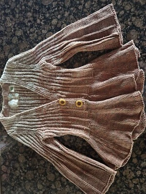 Suéter Anthropologie de Sparrow xs ombre tejido con mangas campana Foto 1 de 4