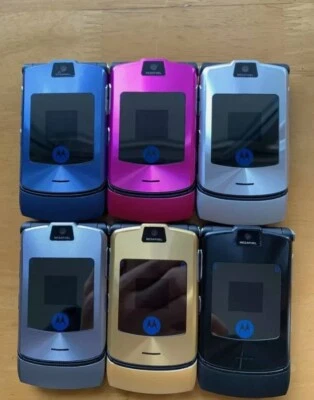 Motorola RAZR V3i 1.23 MP Camera GSM Bluetooth MP3 Unlocked classic Flip Phone - Image 1 of 4