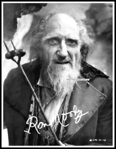 Imágenes de lona de algodón puro autografiadas de Ron Moody. Edición Limitada (RM-104) - Imagen 1 de 1
