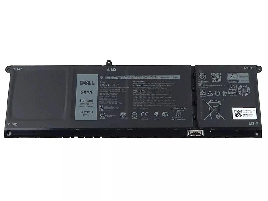 Genuine V6W33 Battery For Dell Inspiron 3510 5510 Latitude 3320 3330 Vostro 3515 - Image 1 of 2