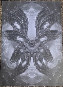 Dan Hillier Seraphim print limited edition signed & Numbered only 250 - Picture 1 of 2