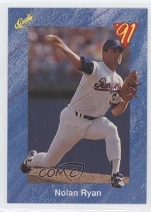 1991 Classic Update Blue Travel Edition Nolan Ryan #T86 HOF