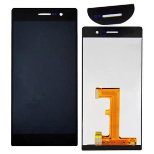 Conjunto de digitalizador de pantalla táctil con pantalla LCD para Huawei Ascend P7 P7-L10 negro - Imagen 1 de 3
