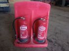 Fire Extinguisher 6kg Water & 6kg Powder Set, And Double Stand