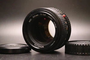 [MINT] Minolta New MD 50mm f/1.4 MF Standard Lens Hood SR MC MD mount From JAPAN - Picture 1 of 14