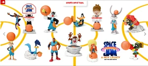 2021 McDONALD'S Space Jam New Legacy Lebron Warner Bros HAPPY MEAL TOYS Or Set - Picture 1 of 14