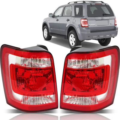 2x Tail Light Set For 2008-2012 Ford Escape Tail Rear Brake Lamps 20-12 XLS - Image 1 of 4