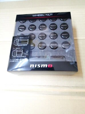 Tuerca de rueda genuina NISMO 40220-RN815 tipo 7 tuercas cuadradas 50 mm 20 piezas GTR Foto 1 de 4