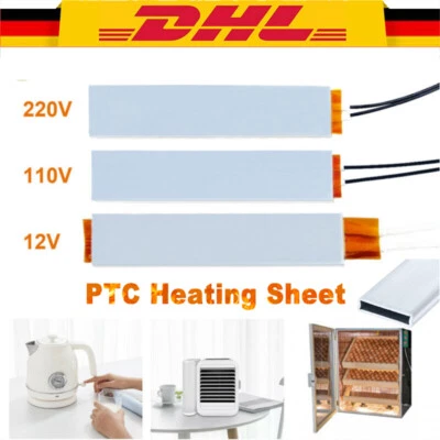 PTC Heizplatte Heizelement Thermostat Heizplatte Heizung Platte 12V/110V/220V~DE - Bild 1 von 4