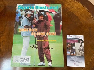 PGA Tom Watson Sports Illustrated- JSA Authenticated-Signed- June 4. 1979 - Picture 1 of 2