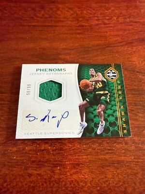 2016-17 Panini Limited Phenoms Jersey Autographs #PJA-SK Shawn Kemp. #'d/99 - Image 1 of 2