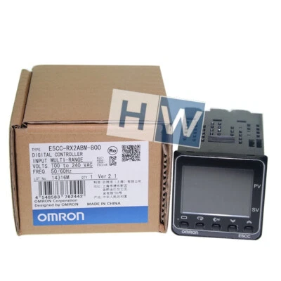 New 1PC Omron Temperature Controller E5CC-RX2ABM-800 - Image 1 of 4