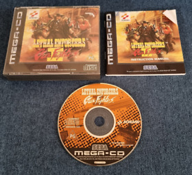 Sega Mega CD Game Lethal Enforcers II 2 Gunfighters Boxed with Manual