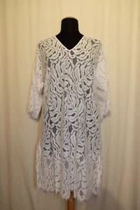 LISE CHARMEL Tunika Strandkleid DENTELLE BOHEME ganz aus Spitze blanc weiß NEU - Bild 1 von 4