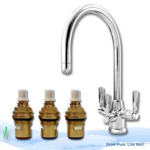 Franke Triflow Doric - Replacement Tap Valves from SpringClear Ltd … - Picture 1 of 2