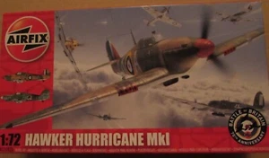 AIRFIX 1:72 SCALE HAWKER HURRICANE MkI A02082A BOB 70TH ANNIVERSARY Model kit - Picture 1 of 6