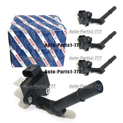 Bobina de ignição 4 peças Bosch para Mercedes-Benz C300 CLA250 E300 2.0L A2749060600 - Imagem 1 de 4