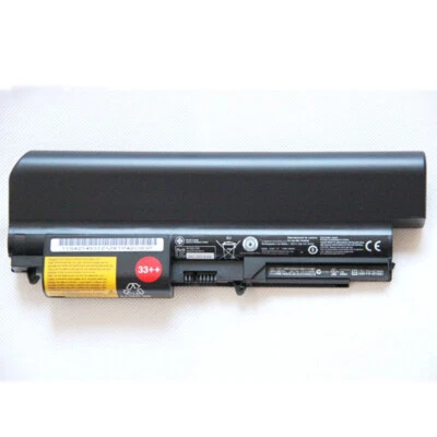 New 33++ Battery For LENOVO ThinkPad T61p T61u R400 Original R61i 10.8V PC 9CELL - Image 1 of 4