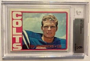 1972 Topps - Ted Hendricks #93 (RC) BGS 6 - Picture 1 of 2