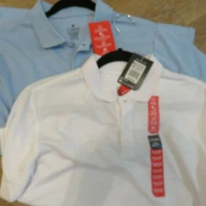 Chaps Jungen School Approved Performance Kurzarm Poloshirt XL blau weiß - Bild 1 von 11